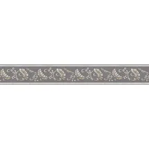 A.S. Creations Only Borders 10 Bordüre 5,00 m x 0,08 m grau/silber 36914-4