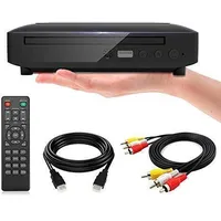 Mini DVD Player für TV HDMI/AV Ausgang mit Kabel enthalten, HD 1080P