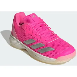 adidas Courtflash Kinder Lucid Pink / Silver Metallic 39