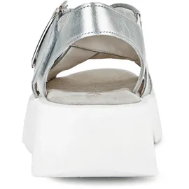 Gabor Plateau-Sandaletten Damen Silber 39