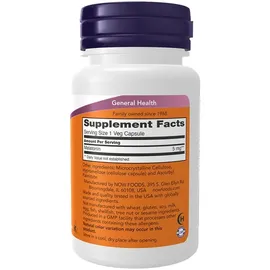 NOW Foods Melatonin 5 mg Kapseln 180 St.