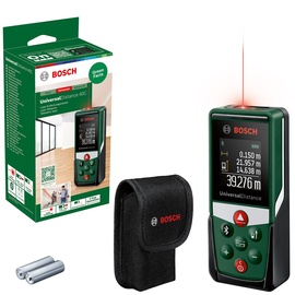Bosch DIY UniversalDistance 40C Laser-Entfernungsmesser inkl. Tasche (0603672101)