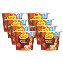 MAGGI 8er-Pack 5 Minuten Terrine »Spaghetti Bolognese«