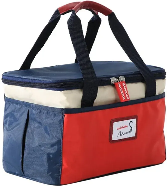 Maxcook Isolierte Frischhaltetasche für Lunchboxen, Bento-Tasche XL MCPJ2518