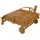 Juskys Sonnenliege SunScape 196 x 72,5 x 30 cm natur