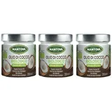 3x Fratelli Mantova Olio Di Cocco Biologico,Bio-Kokosöl,100% Natürlich,200ml