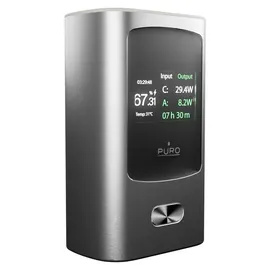 PURO 45w 10000mah mit Display Usb-a, Usb-c, - Grau