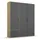 Rauch Drehtürenschrank Voyager 140 x 194 x 53 cm Grau