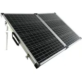 Solarkoffer Mobil 100 Watt Mono Solarpanel PWM Laderegler 1085mmx660mmx30mm