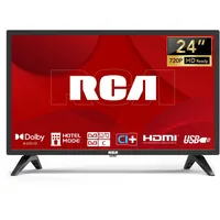 RCA TV 24 Zoll Fernseher(60cm) HD Ready Dolby Audio Triple Tuner(DVB-T/T2-C-S/S2) USB Media Player HDMI CI/CI+ Hotelmodus(2024)