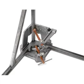 Schweisskraft Spannzange Metall grau
