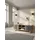 KADIMA DESIGN Lowboard 150x55x40 cm Braun/Grau Metall/Spanplatte