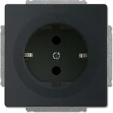 Busch-Jaeger Objektsteckdose 20 EUAB-885 Schwarz matt