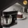 ruhhy 25726 Küchenmaschine 6,2 l, 2000 W, mit Heizfunktion, schwarz