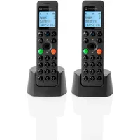 Motorola DOT202 Twin, Telefon, Schwarz