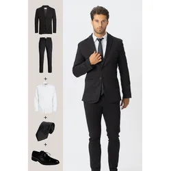 The Original Performance Anzug + Hemd, Krawatten- und Derby -Schuhe - Paketangebot - Mann - TeeShoppen