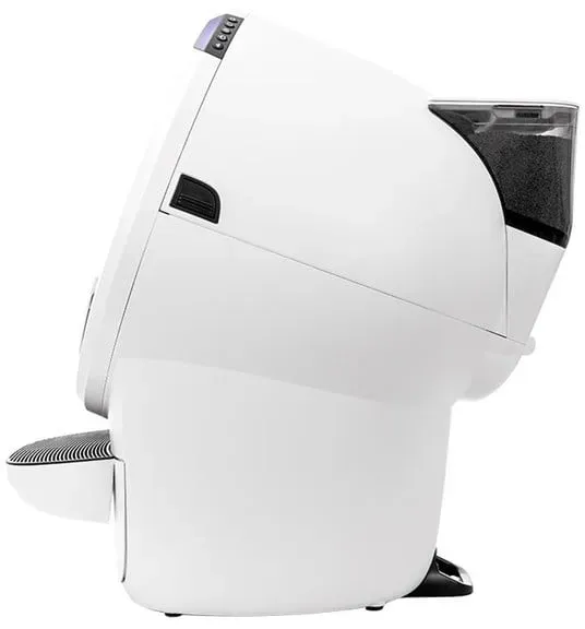 LITTER HOPPER W/BONNET WHITE