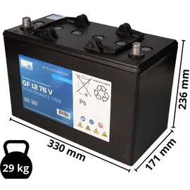 Sonnenschein / Exide Ersatzakku für RA 501 IBC - Reinigungsmaschine Akku - Batterie Reinigungsmaschine