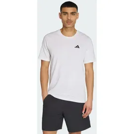 adidas Train Essentials Feelready Training T-Shirt White / Black XS