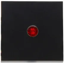 Kopp Wippschalter HK07-Flächenwippe rot/schwarz matt