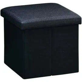 KESPER Sitzhocker Schwarz 38 x 38 x 38 cm