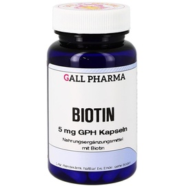 Hecht Pharma Biotin 5 mg GPH Kapseln 120 St.