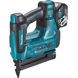 Makita DBN 500 RTJ Akku-Stauchkopfnagler 18V / 2x 5,0 Ah Akku + Ladegerät im Makpac