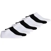 Hudson Sneakersocken 9er Pack Schwarz/Weiß 35-38