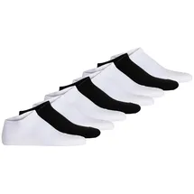 Hudson Sneakersocken 9er Pack Schwarz/Weiß 35-38