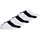Hudson Sneakersocken 9er Pack Schwarz/Weiß 35-38