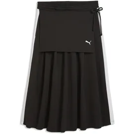 Puma Faltenrock Damen Schwarz M