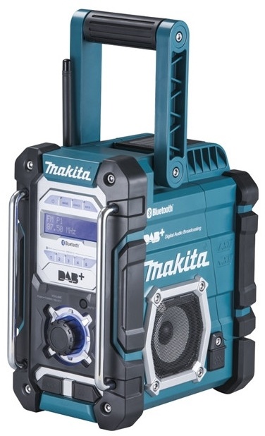 Makita Akku-Baustellenradio DMR112 Radio FM, DAB Plus, Bluetooth, ohne Akku und Ladegerät