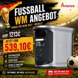 Ampace Andes 1500 Tragbare Powerstation LiFePO4 2400W (Peak3600) 1462Wh Camping