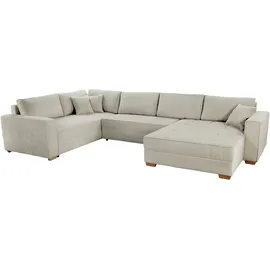 JOB Wohnlandschaft Cord 2-Sitzer Beige