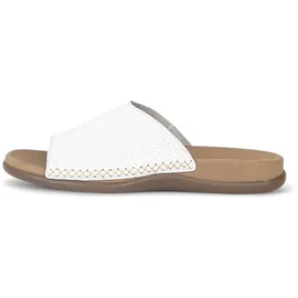 Gabor Pantolette GABOR "Pantolette", Damen, Gr. 42, weiß, Schuhe Pantolette