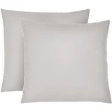 biberna Feinjersey Kopfkissenbezug 0077144 2x 80x80 cm