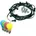 LED-Lichterkette 10 10 bunte Tropfenlampen