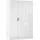 Rauch MINOSA Mehrzweckschrank 136 x 41 x 197 cm Alpinweiß/Hochglanz Weiß