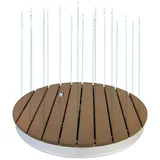 SUMMER FUN Gartendusche Shower UP braun 0,74 m