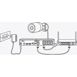 Reolink P330 8 MP Schwarz