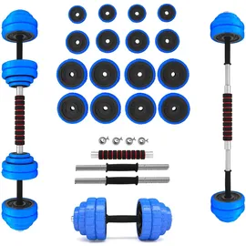 OEM SGG30BAR Gewichtsset 30 kg Langhantel und Kurzhanteln