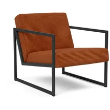 Innovation Living Sessel mit Armlehnen Vikko Cord Burnt Orange