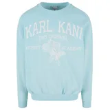 Karl Kani Rundhalspullover Blau XS