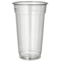 Papstar Papstar, Einweggeschirr, "Hurricane", PET 0,5 l Ø 9,5 cm · 15 cm glasklar