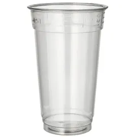 Papstar Papstar, Einweggeschirr, "Hurricane", PET 0,5 l Ø 9,5 cm · 15 cm glasklar