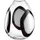 LEONARDO Vase OCCHI BLANC (DH 20.50x25.20 cm) - bunt - DH 20.50x25.20 cm