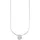 Bruno Banani Kette mit Anhänger Schmuck Geschenk Silber 925 Halsschmuck Schlangenkette Stein Silber