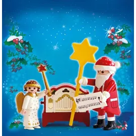 Playmobil Christmas Engelchen mit Nikolaus und Leierkasten (4889)