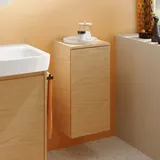 Geberit Renova Plan Seitenschrank, mit einer Tür, 33x65x29,7cm, Eiche natur / Melamin Holzstruktur