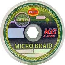 WFT Micro Braid KG Chartreuse 150m - Geflochtene Angelschnur, Durchmesser/Tragkraft:0.06mm / 3.5kg
